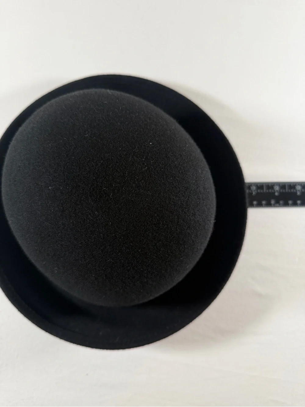 Classic Black Bowler Hat for women